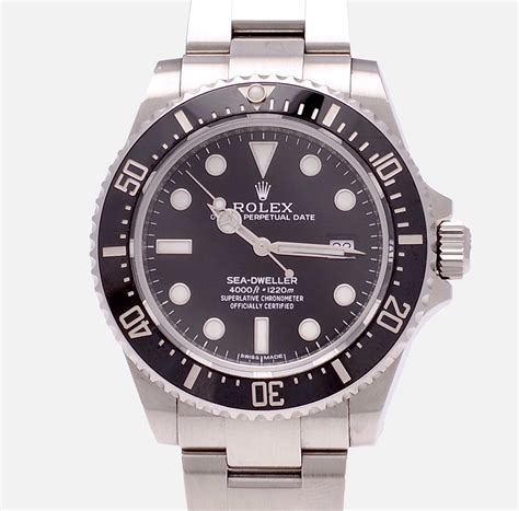 rolex sea dweller 4000 ceramic bezel 40mm ebay|sea dweller 4000 investment.